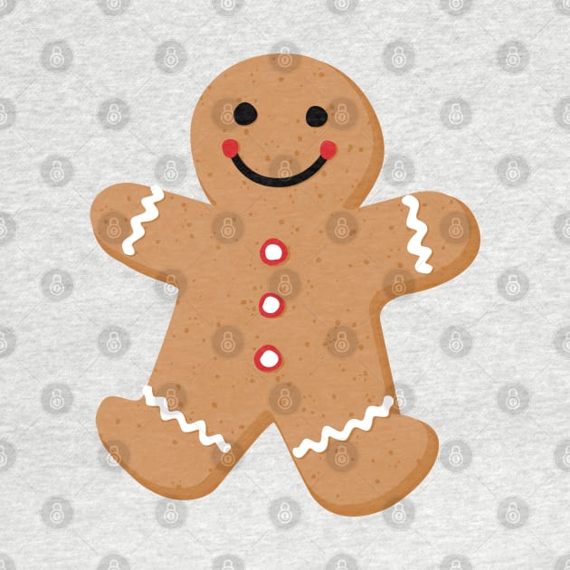 Gingerbread Person by deancoledesign